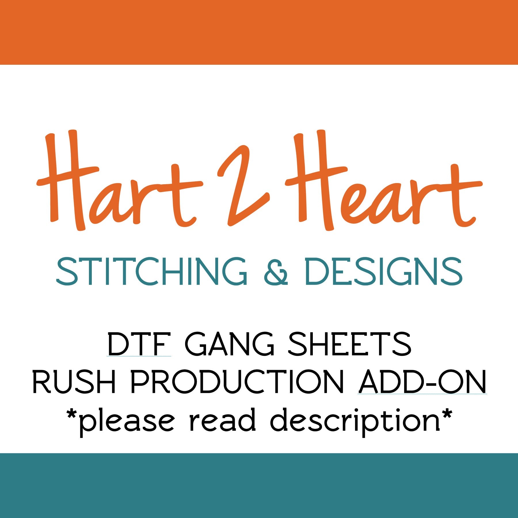 DTF Gang Sheet Rush Production Add-On